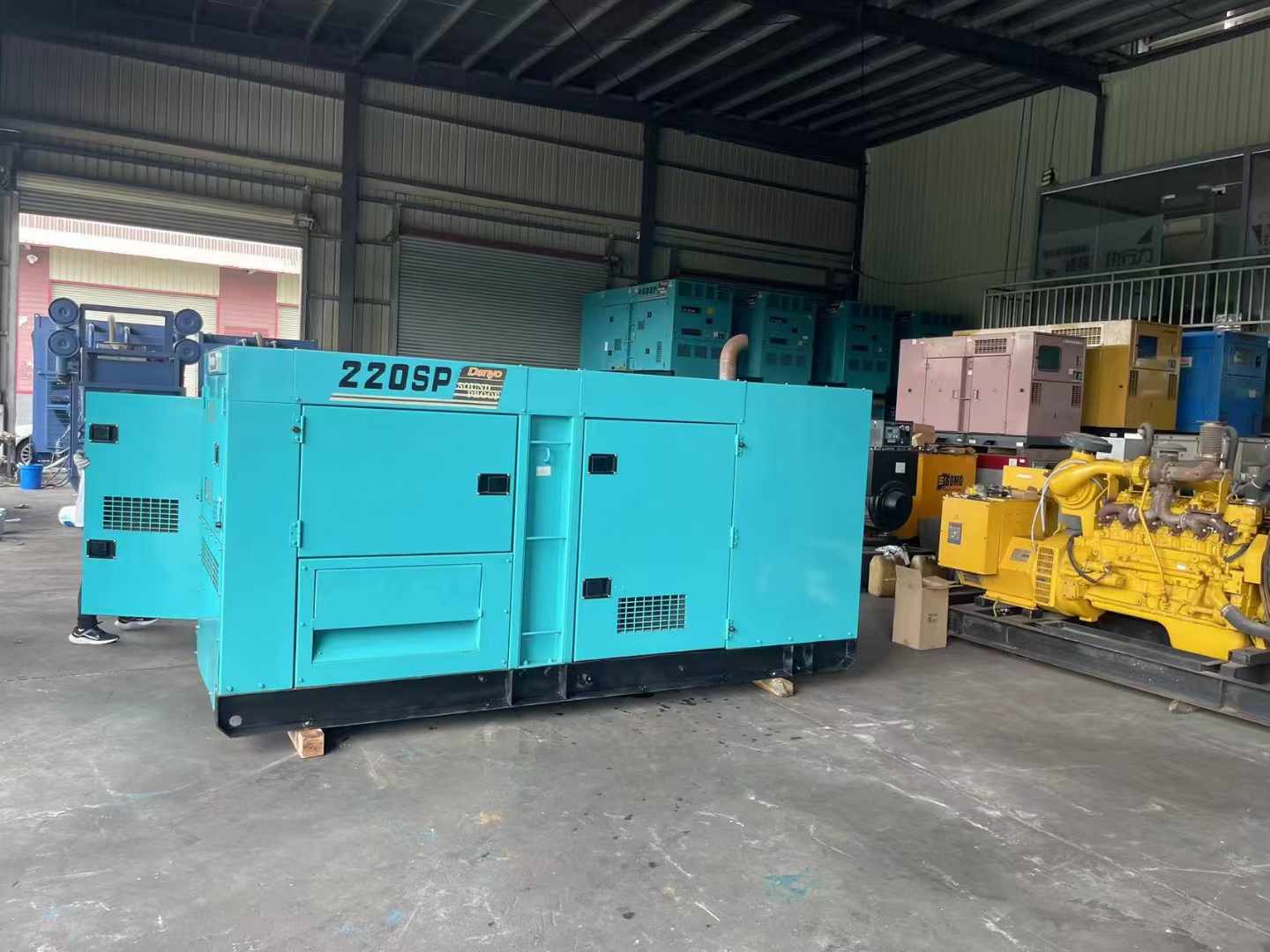 裕华600kW柴油发电机组带载能力？